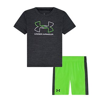 Baby & Toddler Boy Under Armour Tech Lockup Graphic Tee & Shorts Set