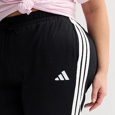Plus Size adidas Essentials 3-Stripes Jogger Pants