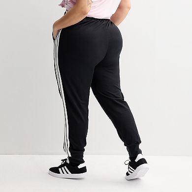 Plus Size adidas Essentials 3-Stripes Jogger Pants