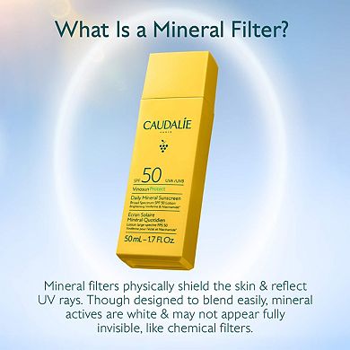 Vinosun Protect Brightening Daily Mineral Face Sunscreen SPF 50 with Niacinamide