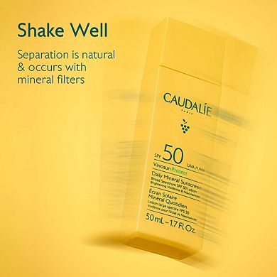 Vinosun Protect Brightening Daily Mineral Face Sunscreen SPF 50 with Niacinamide