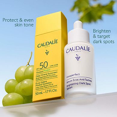 Vinosun Protect Brightening Daily Mineral Face Sunscreen SPF 50 with Niacinamide