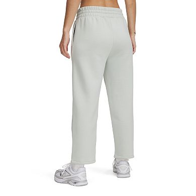 Women's Under Armour Rival Fleece Pintuck Ankle Pants