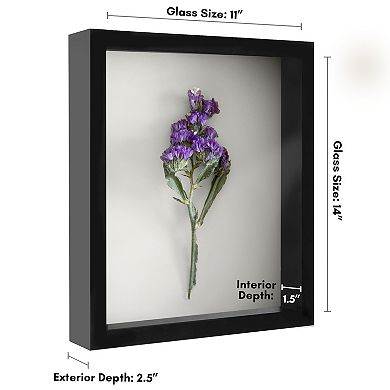 Americanflat 1.5-Inch Deep Shadow Box Frame