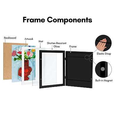 Americanflat Kids Art Frame with 2 Pack