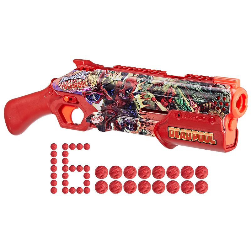 UPC 195166270623 product image for Nerf Marvel Deadpool Blaster, Multi | upcitemdb.com