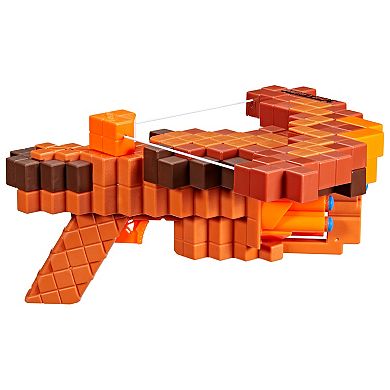 Nerf Minecraft Pillager's Crossbow Dart Blaster Toy