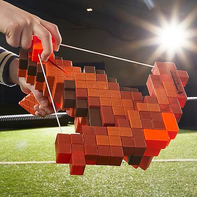 Nerf Minecraft Pillager's Crossbow Dart Blaster Toy