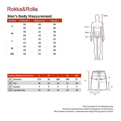 Men's Rokka&Rolla 7-in. Stretch Swim Trunks