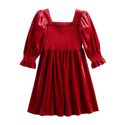 open lace back dress Amazon.com: Bonnie Jean Christmas Gingerbread Dress