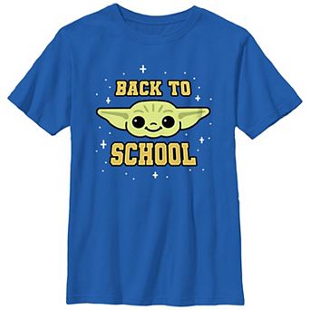Boys 6-20 Star Wars The Mandalorian Grogu Back To School Graphic Tee