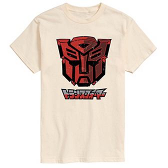 Men's Transformers Autobot Comic Style Graphic Tee