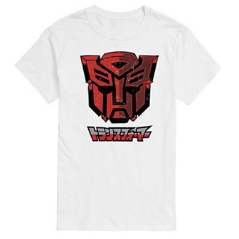 Men's Transformers Autobot Comic Style Graphic Tee