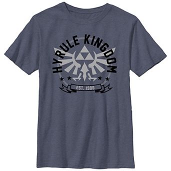 Boys 8-20 The Legend Of Zelda Hyrule Kingdom Est. 1986 Graphic Tee