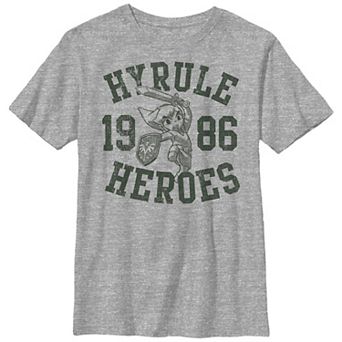 Boys 6-20 The Legend Of Zelda Hyrule Heroes 1986 Graphic Tee