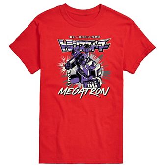 Men's Transformers Megatron Kanji Graphic Tee
