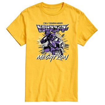Men's Transformers Megatron Kanji Graphic Tee