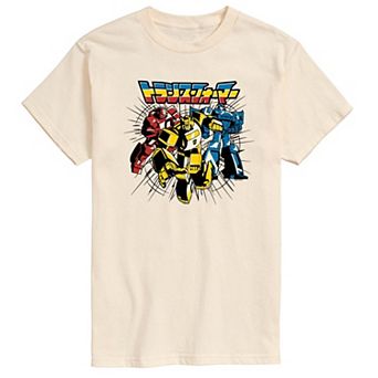 Men's Transformers Transformers Noir Group Graphic Tee