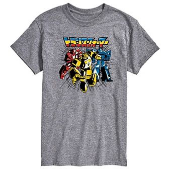 Men's Transformers Transformers Noir Group Graphic Tee