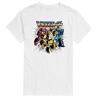 Men's Transformers Transformers Noir Group Graphic Tee