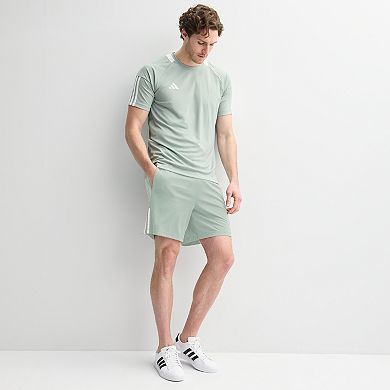 Men's adidas Sereno 3-Stripes AEROREADY Sportswear T-Shirt