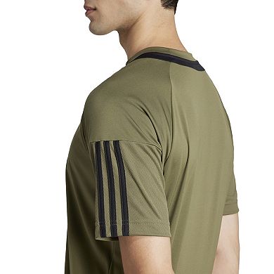 Men's adidas Sereno 3-Stripes AEROREADY Sportswear T-Shirt