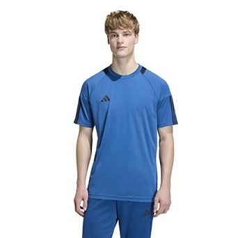 Men's adidas Sereno 3-Stripes AEROREADY Sportswear T-Shirt