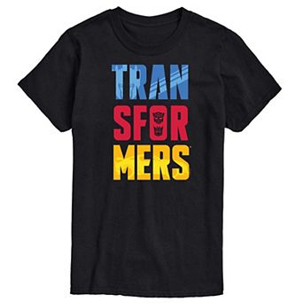 Men's Transformers Logo Graphic Tee