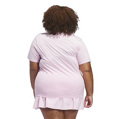 Plus Size adidas Essentials Small Logo T-Shirt