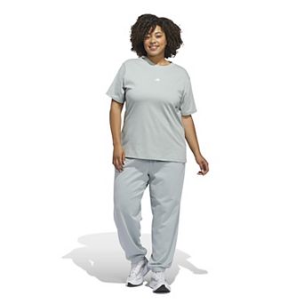 Plus Size adidas Essentials Small Logo T-Shirt