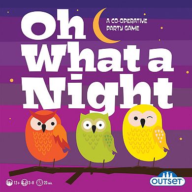 Outset Media Oh What A Night - Cooperative Family Party Game