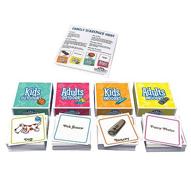 Outset Media Family Scavenger Hunt In A Box Game