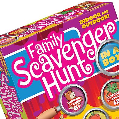 Outset Media Family Scavenger Hunt In A Box Game