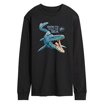 Men's Jurassic World Born To Rule Long Sleeve Graphic Tee