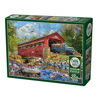 Outset Media Cobble Hill 1000 pc Puzzle: Welcome To Cobble Hill Country