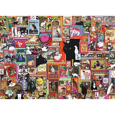 Cobble Hill 1000 Piece Puzzle: Catsville