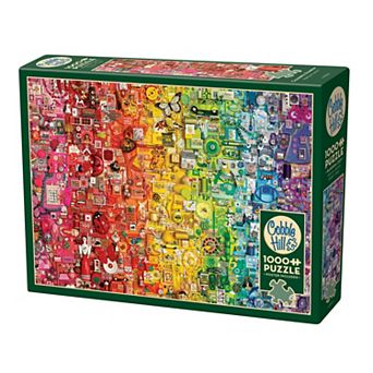 Cobble Hill 1000 pc Puzzle: Colourful Rainbow
