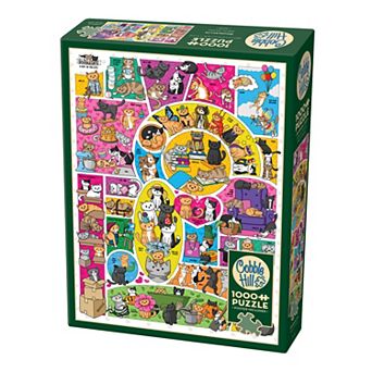 Cobble Hill 1000 pc Puzzle: Doodlecats