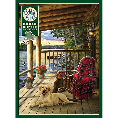 Cobble Hill 1000 Piece Puzzle: Cabin Porch