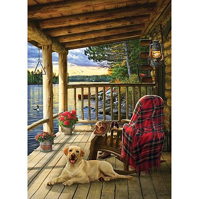 Cobble Hill 1000 Piece Puzzle: Cabin Porch