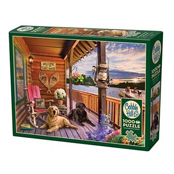 Cobble Hill 1000 pc Puzzle: Welcome To The Lake House