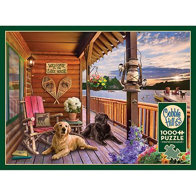Cobble Hill 1000 Piece Puzzle: Welcome To The Lake House