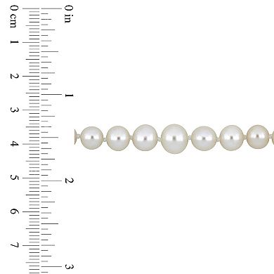 Stella Grace 14k Gold Freshwater Cultured Pearl Strand Necklace