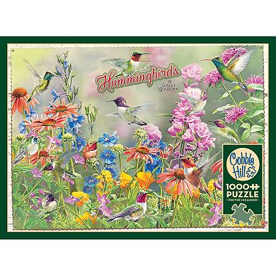 Cobble Hill 1000 Piece Puzzle: Hummingbirds