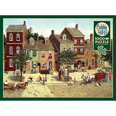 Cobble Hill 1000 Piece Puzzle: The Curve In The Square