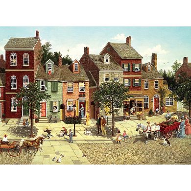 Cobble Hill 1000 Piece Puzzle: The Curve In The Square