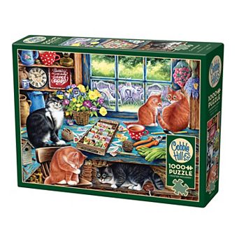 Cobble Hill 1000 pc Puzzle: Cats Retreat