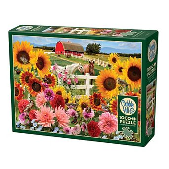 Cobble Hill 1000 pc Puzzle: Sunflower Farm
