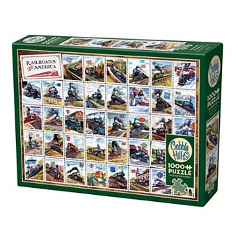Cobble Hill 1000 pc Puzzle: Railroads Of America