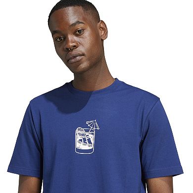 Big & Tall adidas Lounge Drink Graphic Sportswear T-Shirt